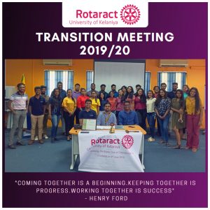 Read more about the article A start of a new journey- Transition Meeting 2020/21