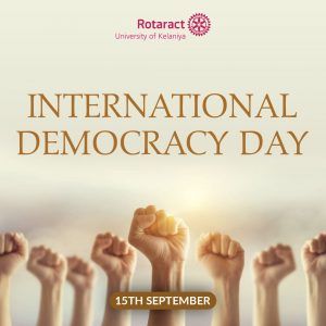 Read more about the article International Day of Democracy