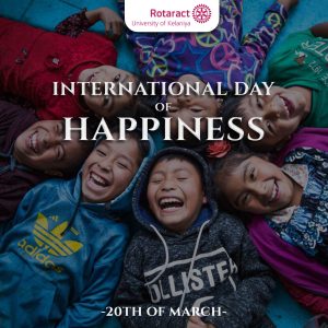 Read more about the article International Day of Happiness