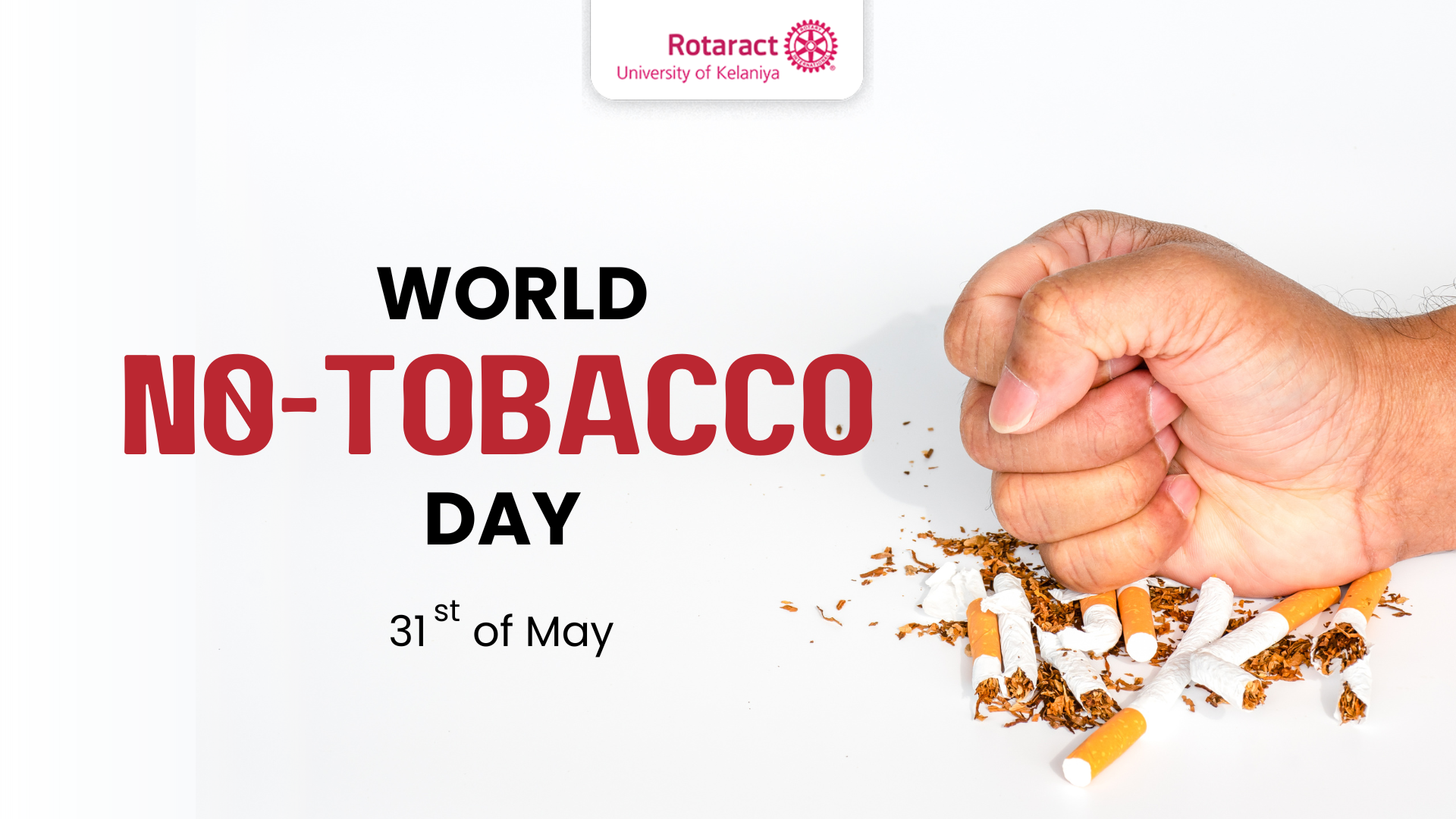 You are currently viewing World No Tobacco Day: A Global Effort Towards a Smoke-Free Future