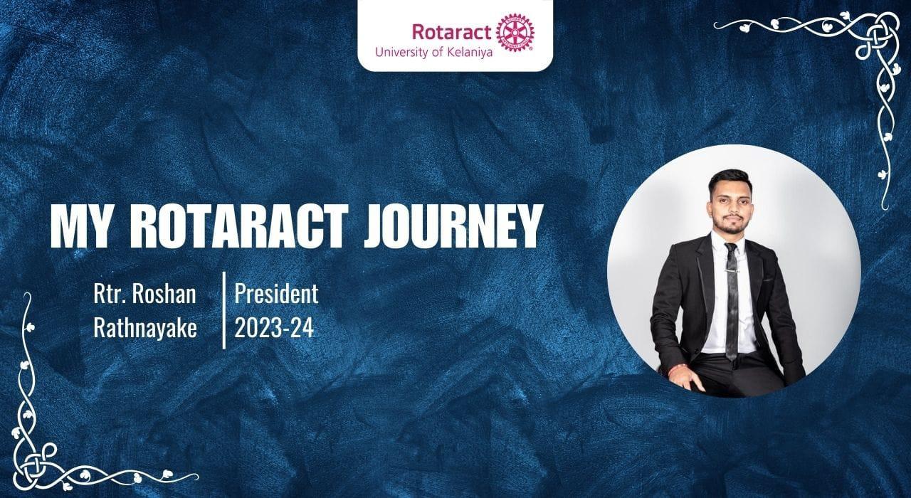Read more about the article Rotaract Journey of Rtr. Roshan Rathnayake