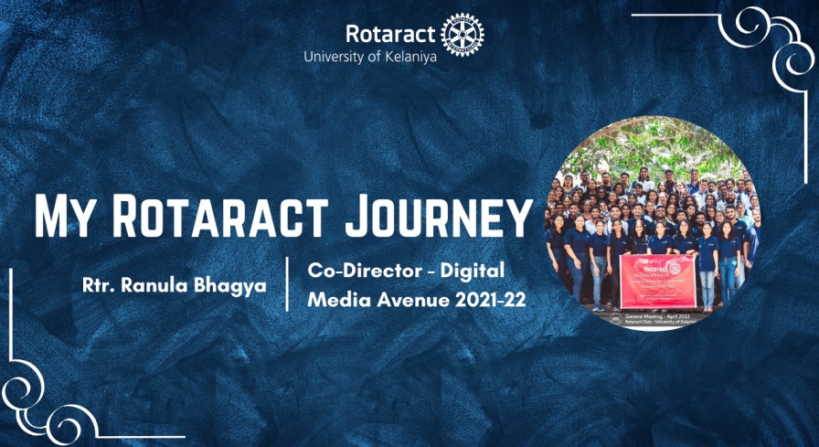 You are currently viewing Rotaract Journey of Rtr. Ranula Bhagya