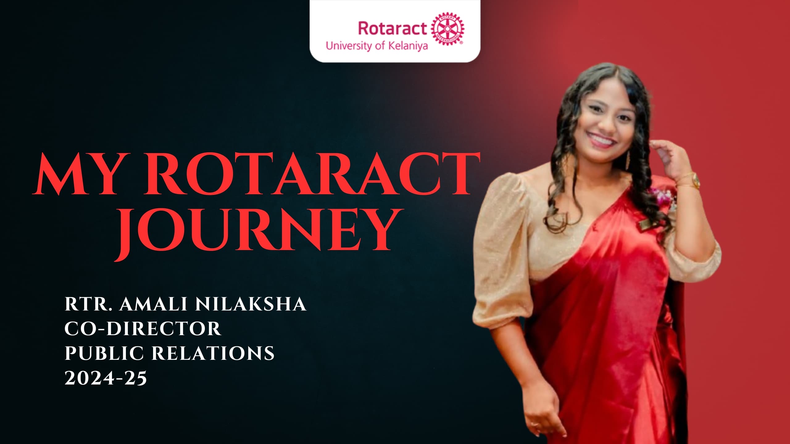 Read more about the article Rotaract Journey of Rtr. Amali Nilaksha