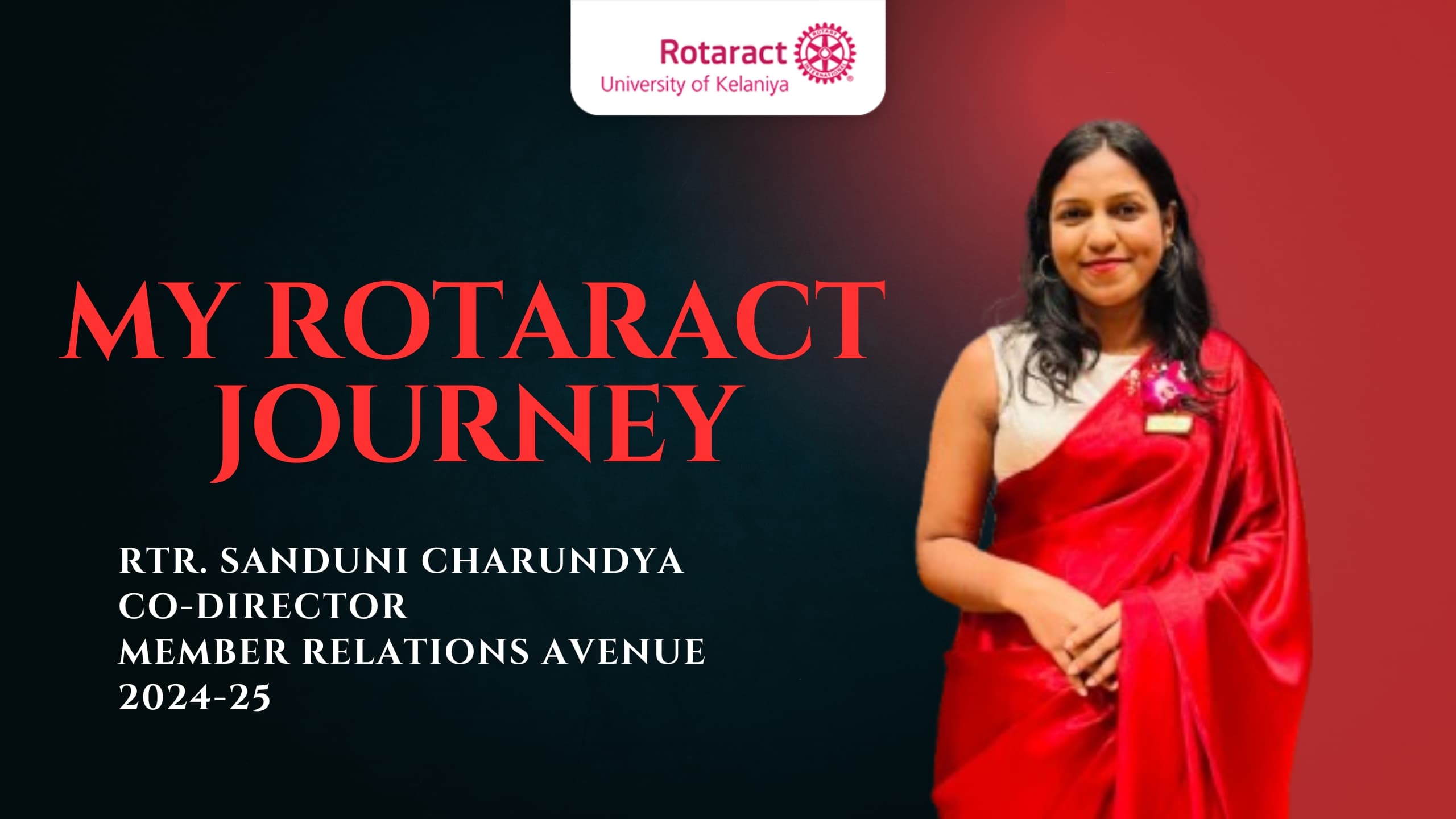 Read more about the article Rotaract Journey of Rtr. Sanduni Charundya