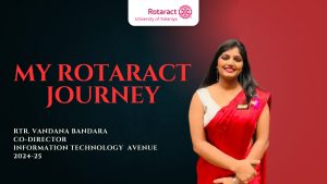 Read more about the article Rotaract Journey of Rtr. Vandana Bandara