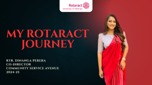 Read more about the article Rotaract Journey of Rtr. Dinanga Perera