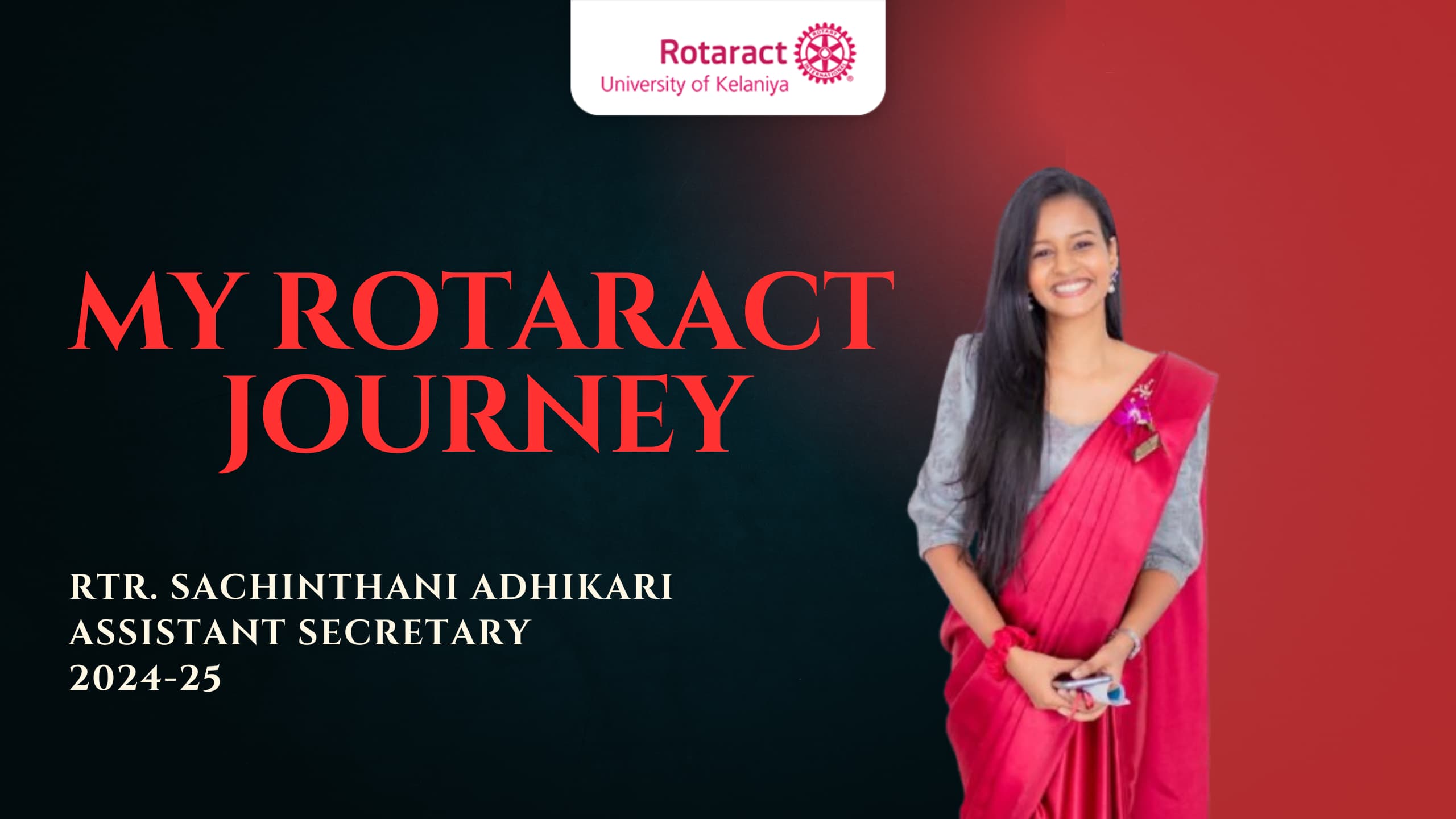 Read more about the article Rotaract Journey of Rtr. Sachinthani Adhikari