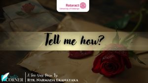 Read more about the article Tell me how?