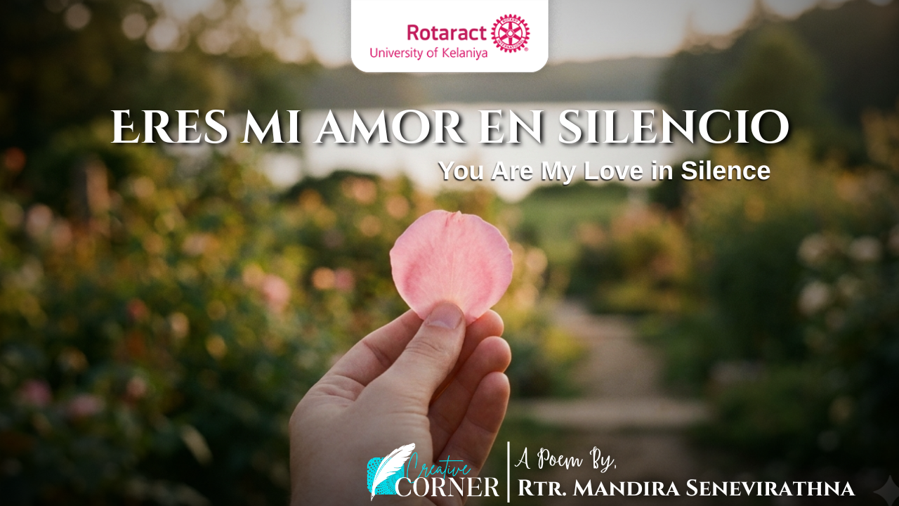 Read more about the article Eres mi amor en silencio