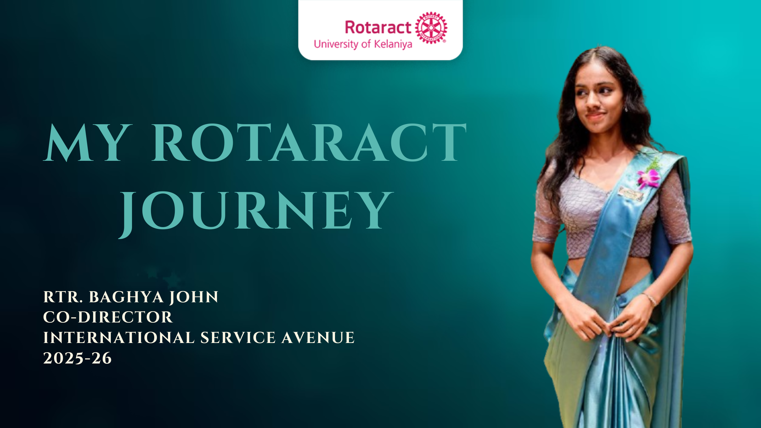 Read more about the article Rotaract Journey of Rtr. Baghya John