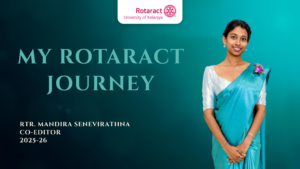 Read more about the article Rotaract Journey of Rtr. Mandira Senevirathna
